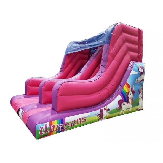 Tobogan Inflable De Unicornios