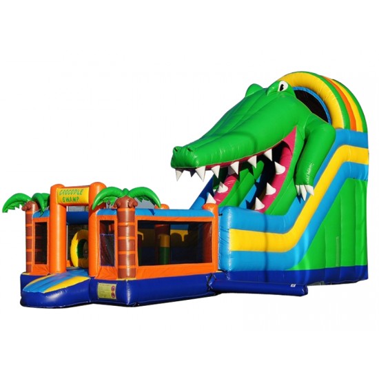 Tobogan De Cocodrilo Inflable Multiplay