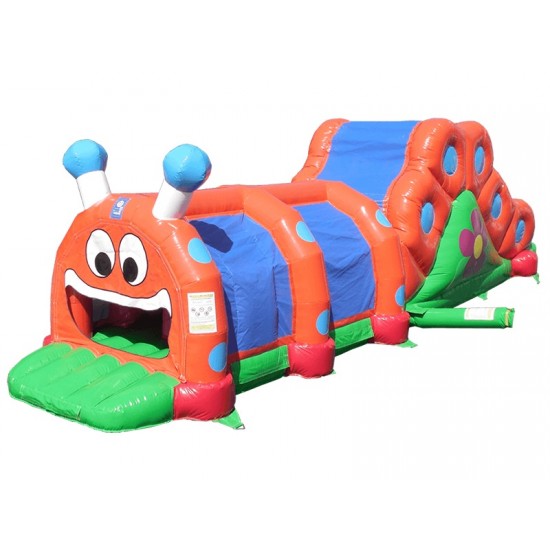 Caterpillar Inflable Con Tobogan