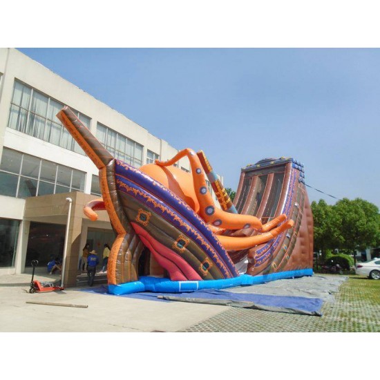 Tobogan Inflable De Kraken