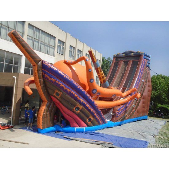 Tobogan Inflable De Kraken