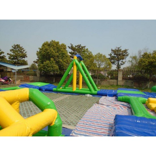 Curso De Asalto De Agua Inflable